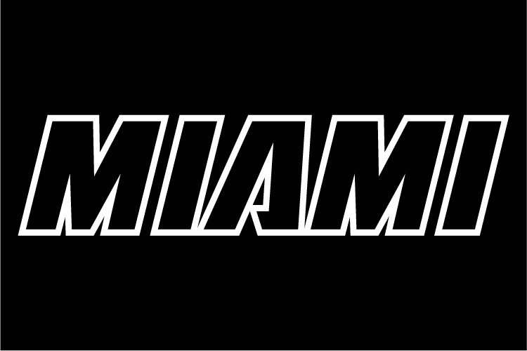 Miami Heat 2011 Wordmark Logo t shirts DIY iron ons